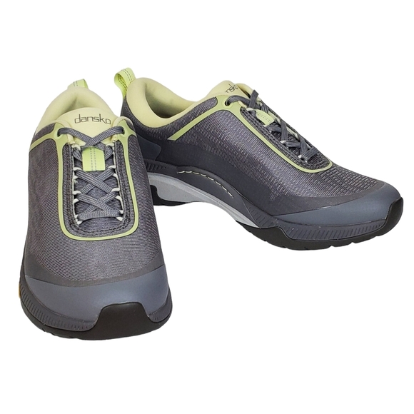 New Dansko Makayla sneakers grey mesh waterproof outdoor arch support hiking - Picture 5 of 13
